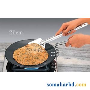 Hawkins Futura Hard Anodised Tawa Steel Handle 26cm.